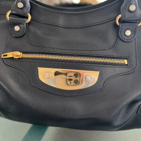 Balenciaga Metal Plate Classic City Bag handbag Pre-loved EUC - Picture 2 of 15